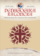 Pedagogika Katolicka 37 okladka 1